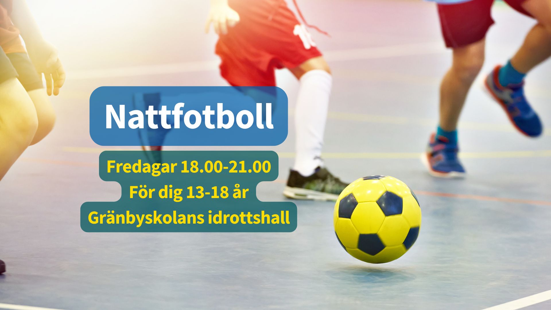 Nattfotboll i Gränby